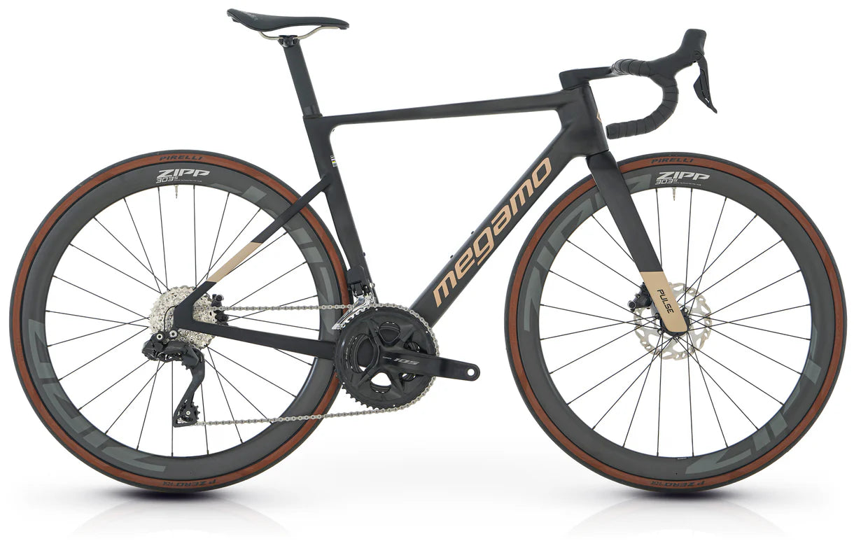 MEGAMO Vélo de route PULSE 15  105 DI2 roues carbone