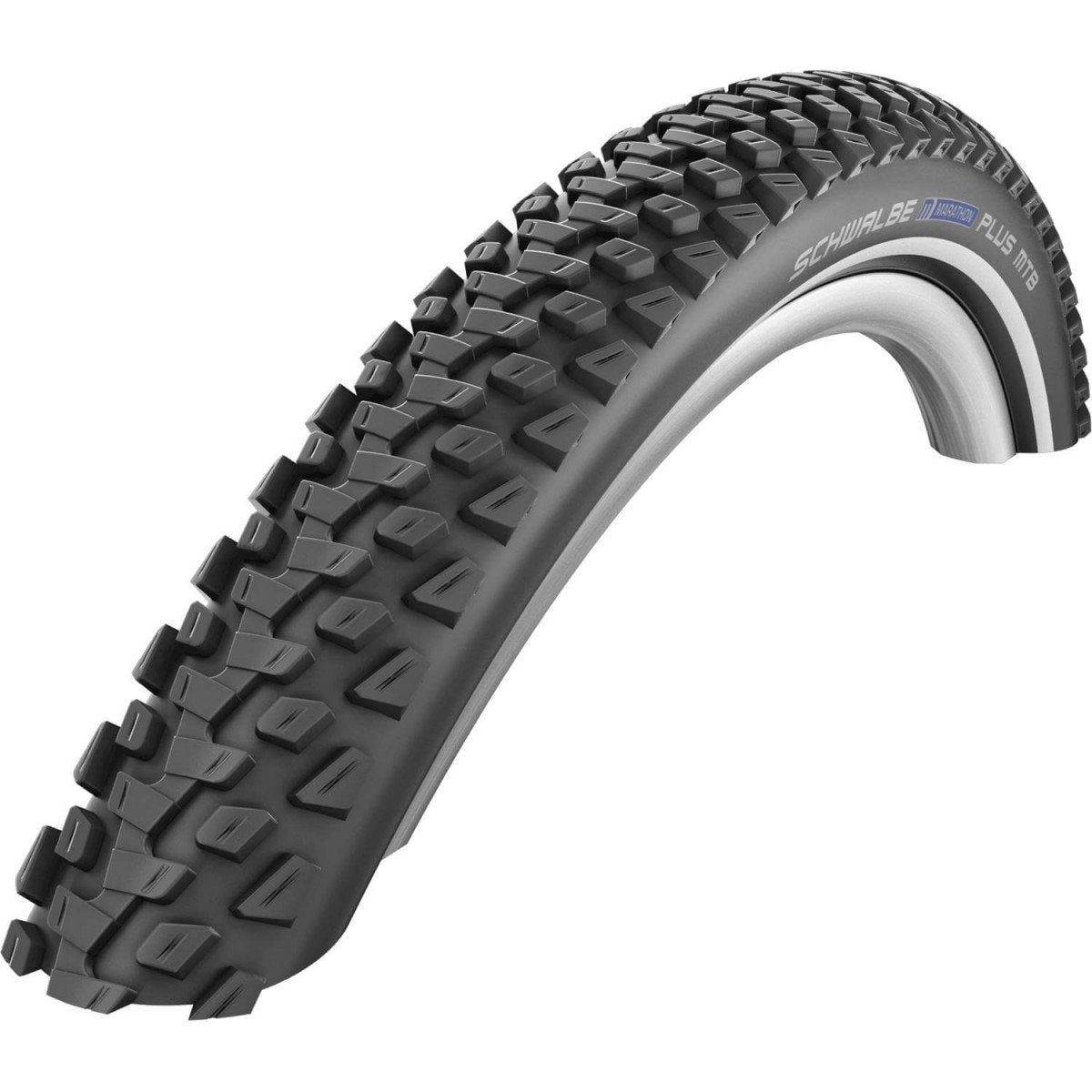 SCHWALBE PNEU VTT 27.5 X 2.10 MARATHON PLUS NOIR TR RENFORT FLANC REFLEX