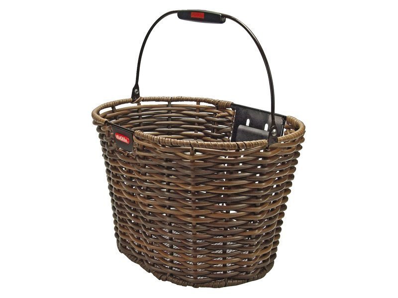 KLICKFIX Panier avant Structura Oval 16L marron
