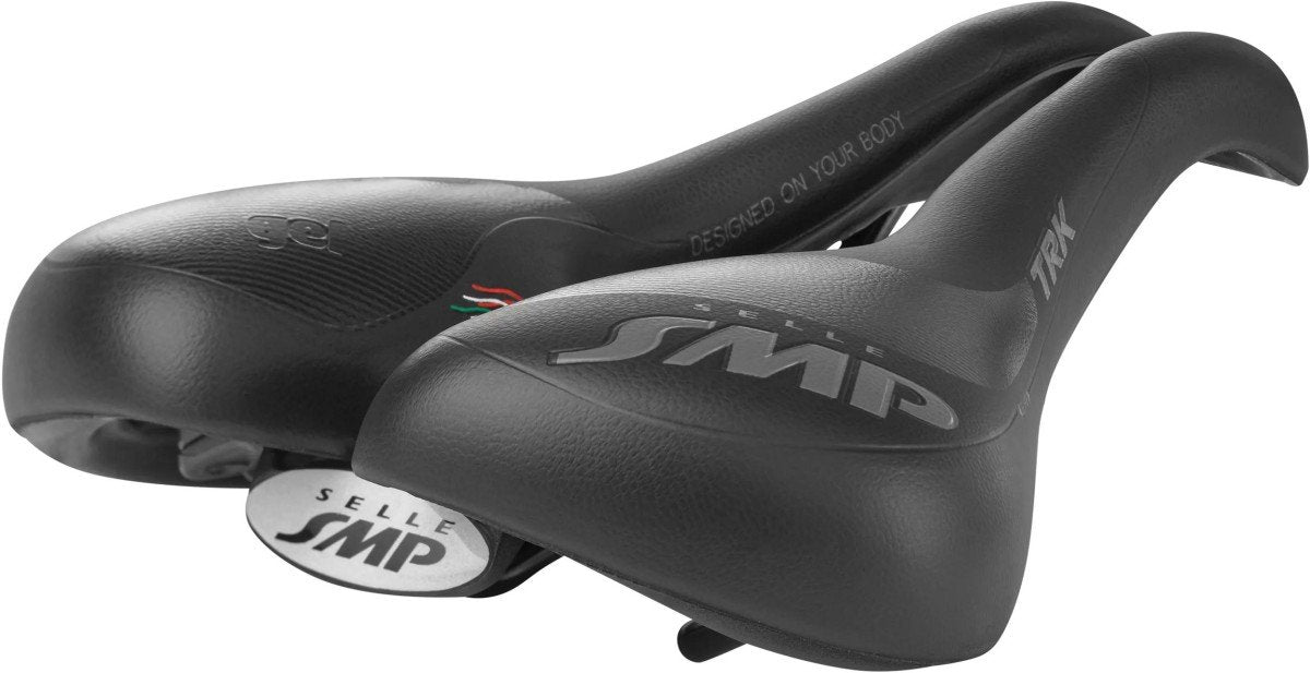 SMP SELLE TRK LARGE GEL NOIRE RAIL INOX