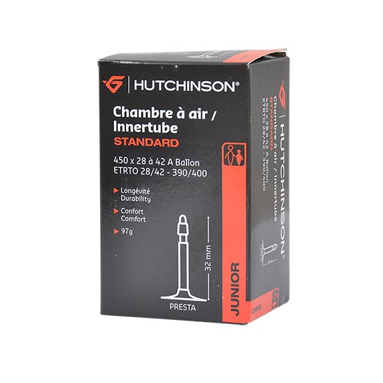 HUTCHINSON CHAMBRE A AIR VELO 450 x 28-42A VP