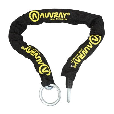 AUVRAY ANTIVOL VELO CHAINE A BOUCLE LASSO PLUG POUR FER A CHEVAL 0.9M DIAM 8.5 mm