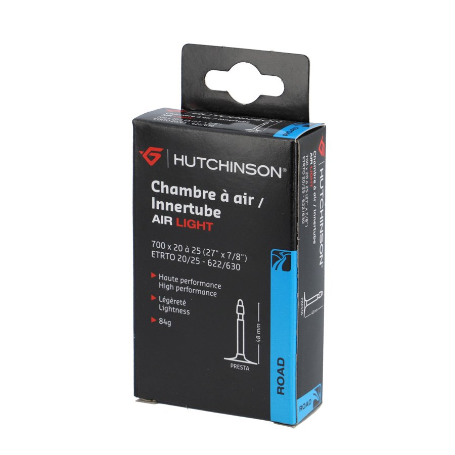 HUTCHINSON CHAMBRE A AIR VELO AIR LIGHT 700C x 20-25 VP 48 MM