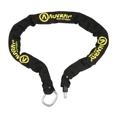 AUVRAY ANTIVOL VELO CHAINE PLUG POUR FER A CHEVAL CABLE 0.90M DIAM 5.5 mm