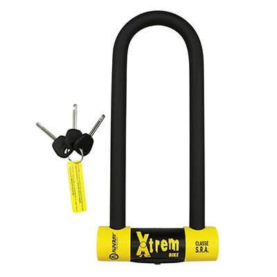 AUVRAY ANTIVOL VELO U XTREM 80 x 250 mm DIAM 16 mm NIVEAU SECURITE 10/10 ART 4