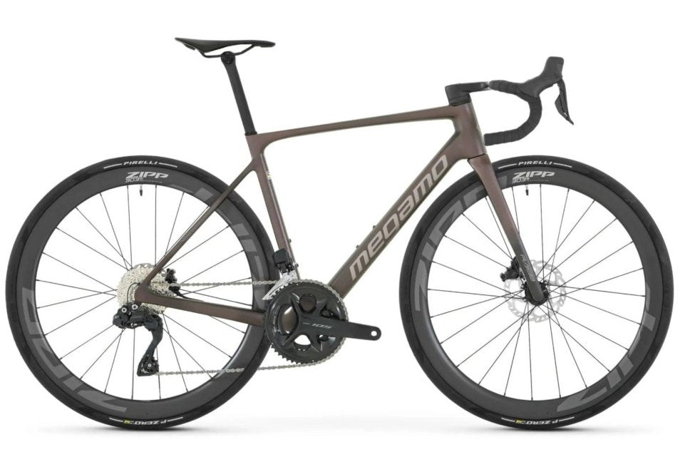 MEGAMO VELO ROUTE RAISE TLR 105 DI2 ROUES ZIPP
