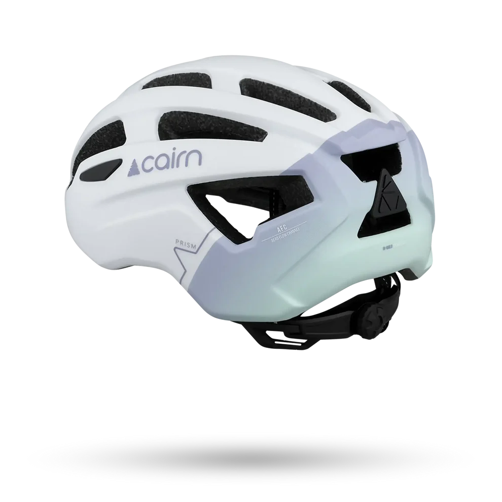 CAIRN casque vélo prism 2 mat blanc parme