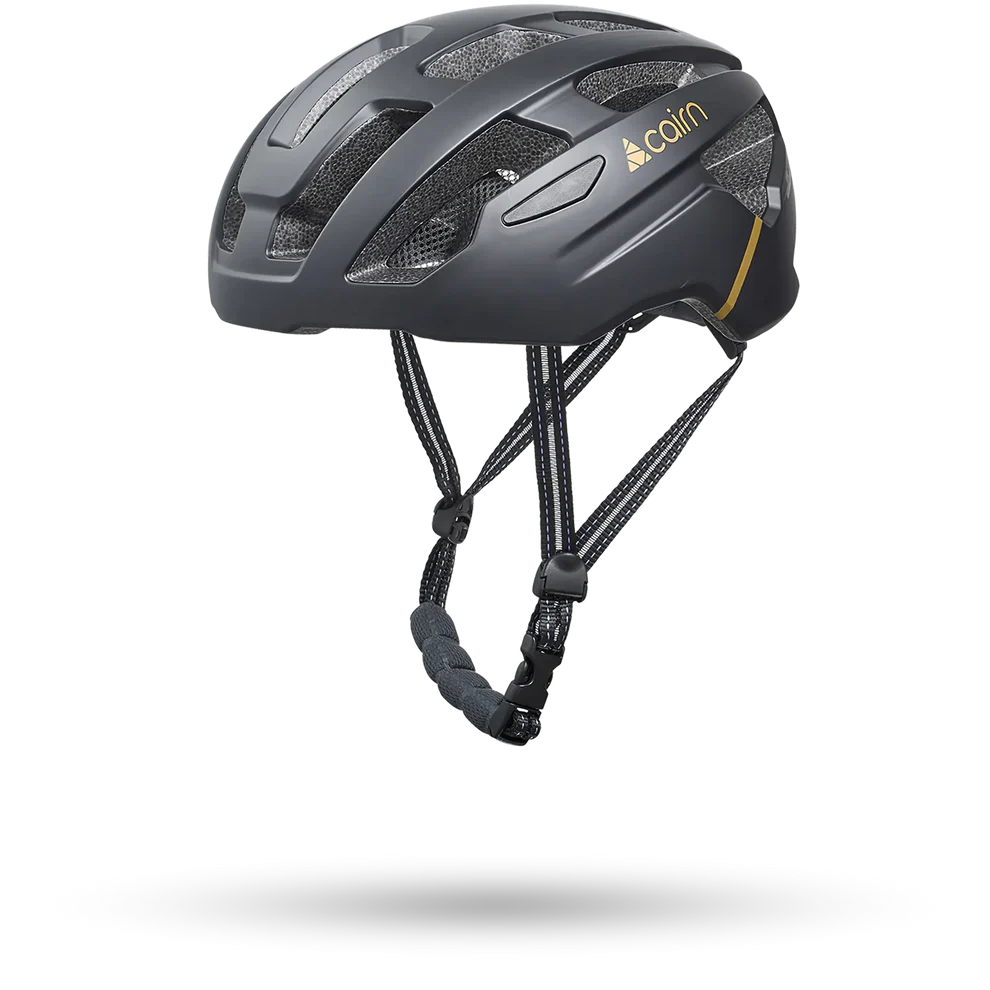 CAIRN casque vélo PRISM II MAT Noir Or