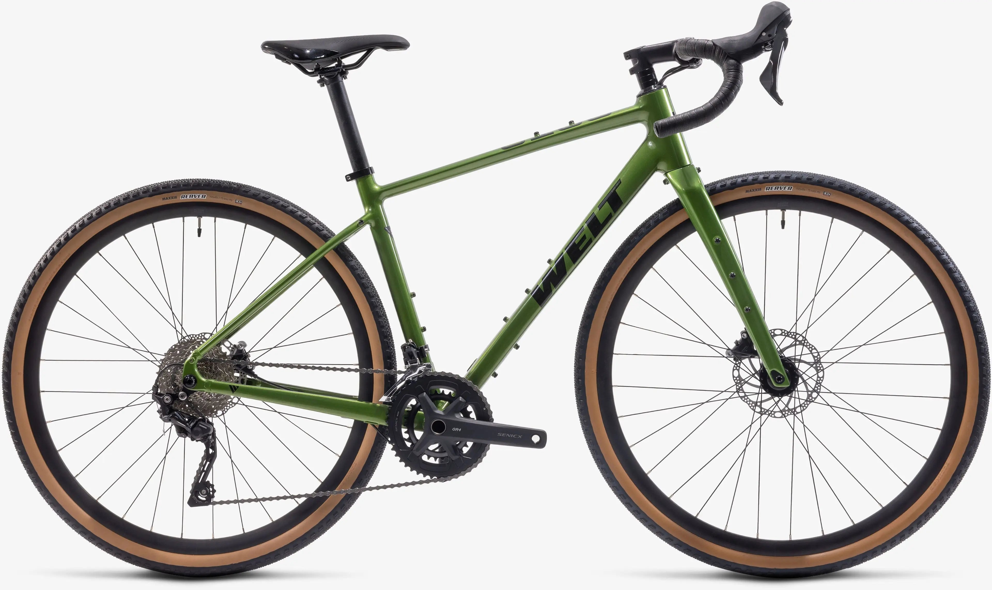 WELT Vélo Gravel G100 alu fourche carbone GRX 2x10 v